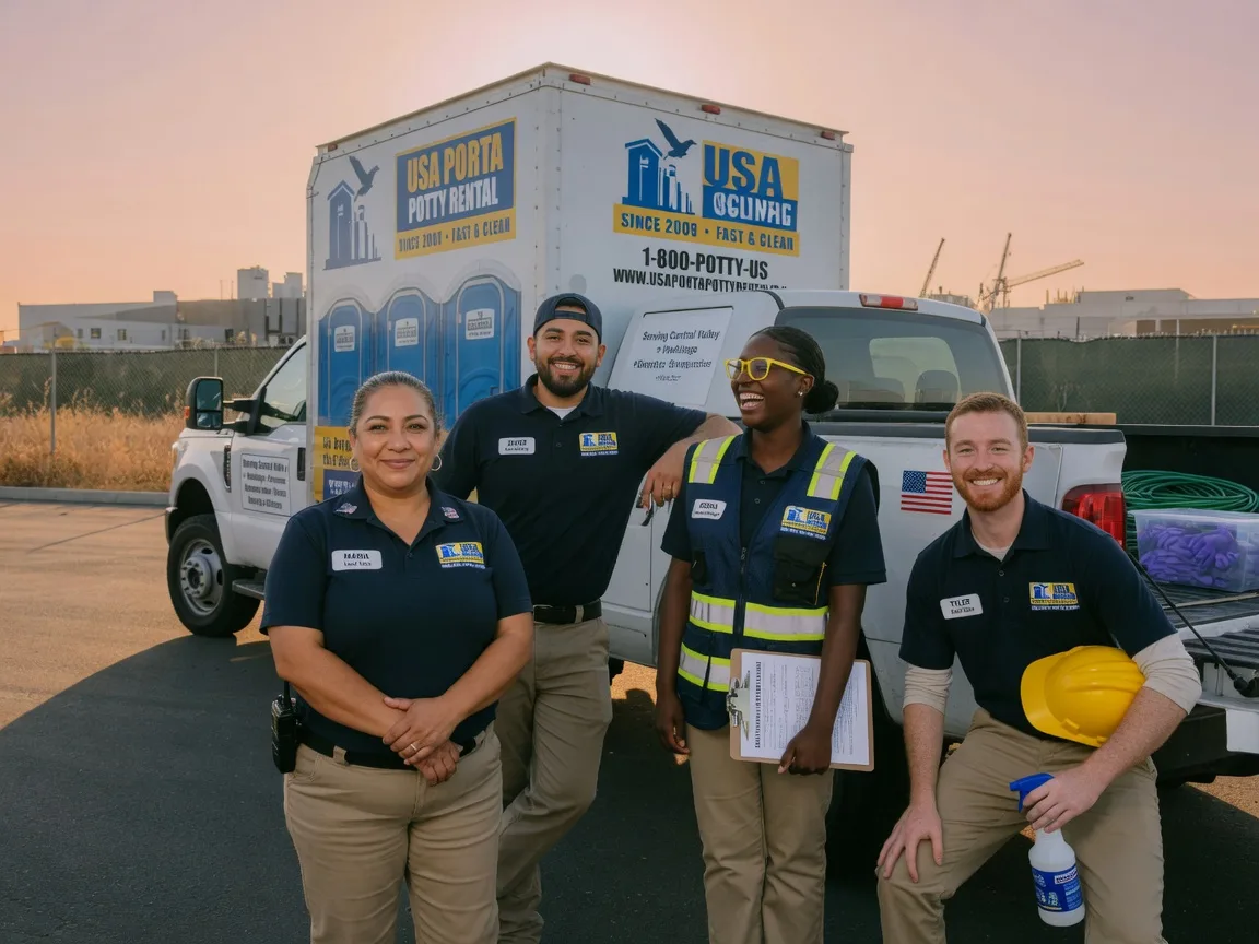 Portable Toilet Rental company in Middle Point, OH